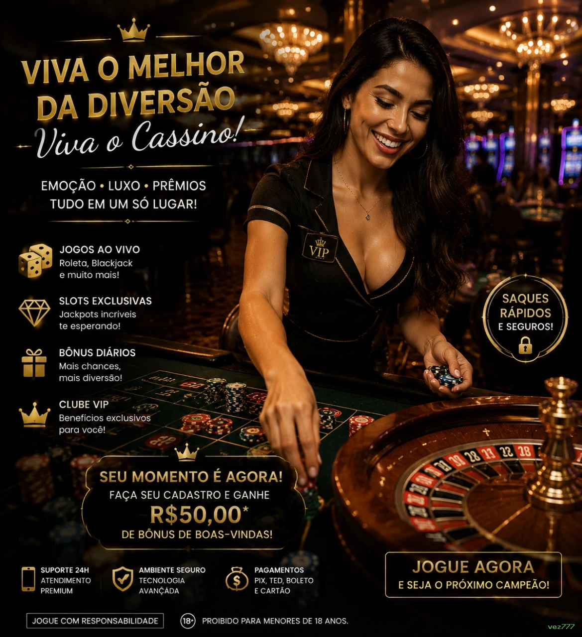 Ganhar e sacar na vez777